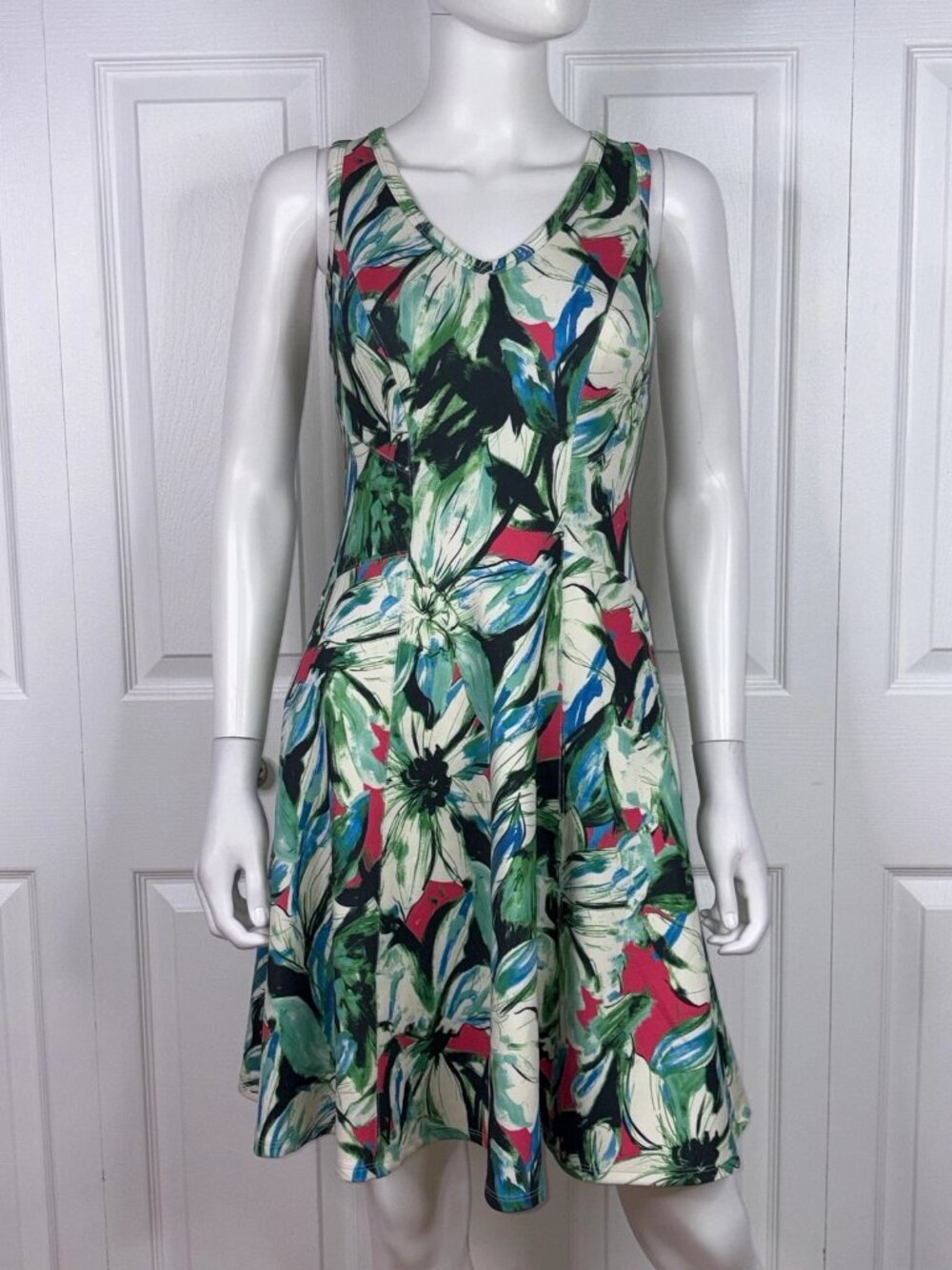 KAREN KANE women's sleeveless summer dress small